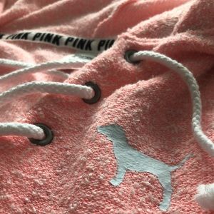 VS terrycloth hooded jacket / bathing suit cover